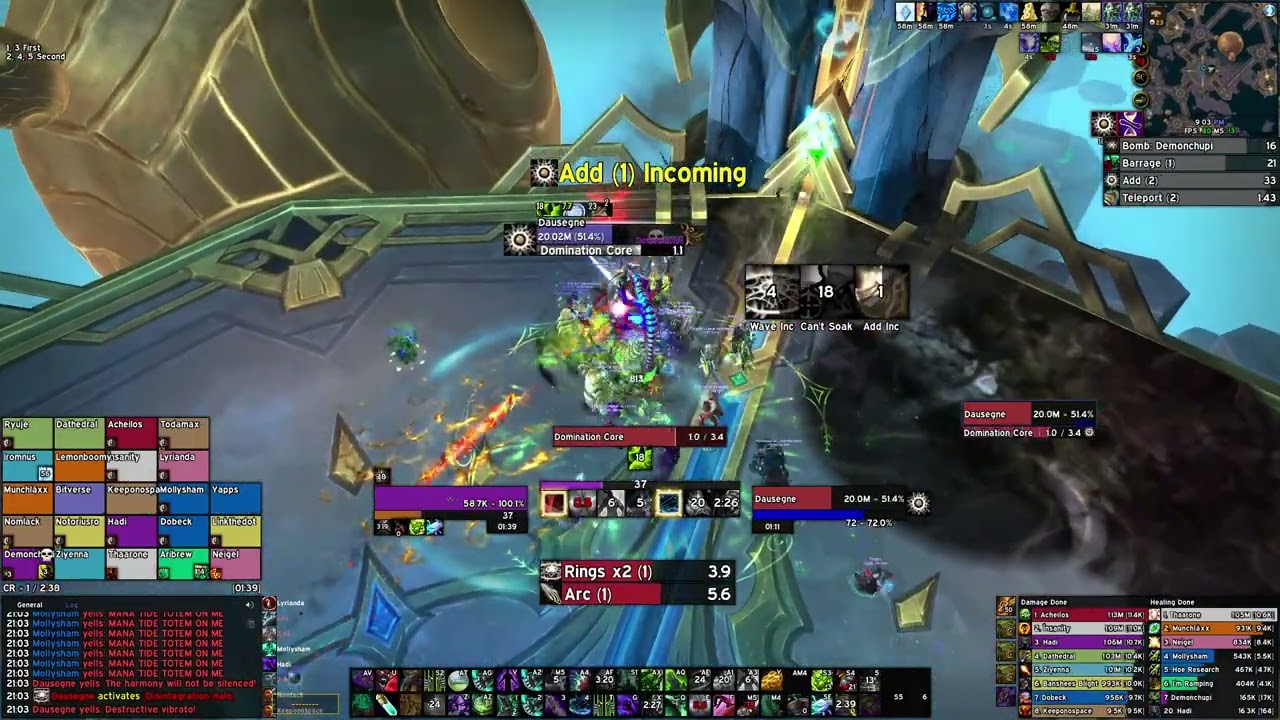Dausegne, The Fallen Oracle Heroic Havoc Demon Hunter PoV