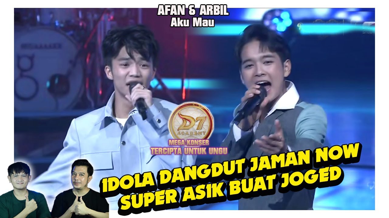 Wajah dangdut masa kini. Afan & Arbil Aku mau. Asik banget bikin badan auto goyang