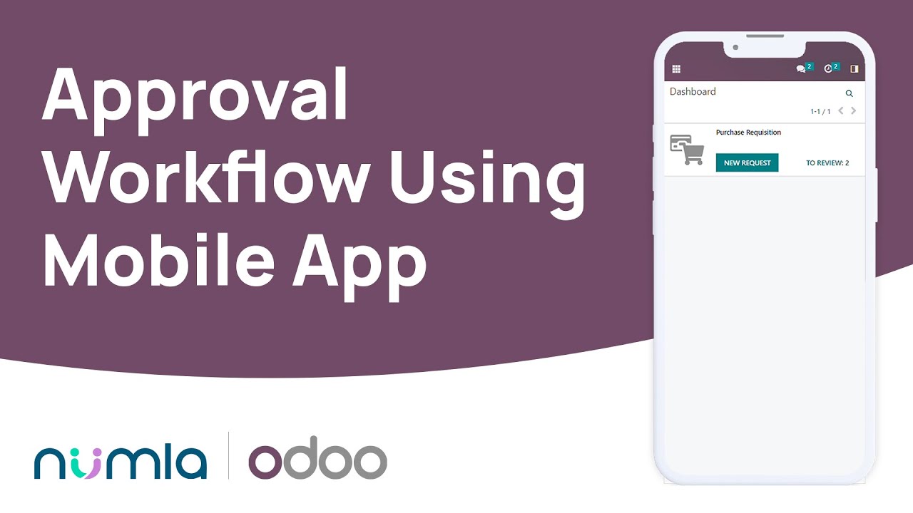 Approval Workflow Using Odoo Mobile Interface | Odoo ERP