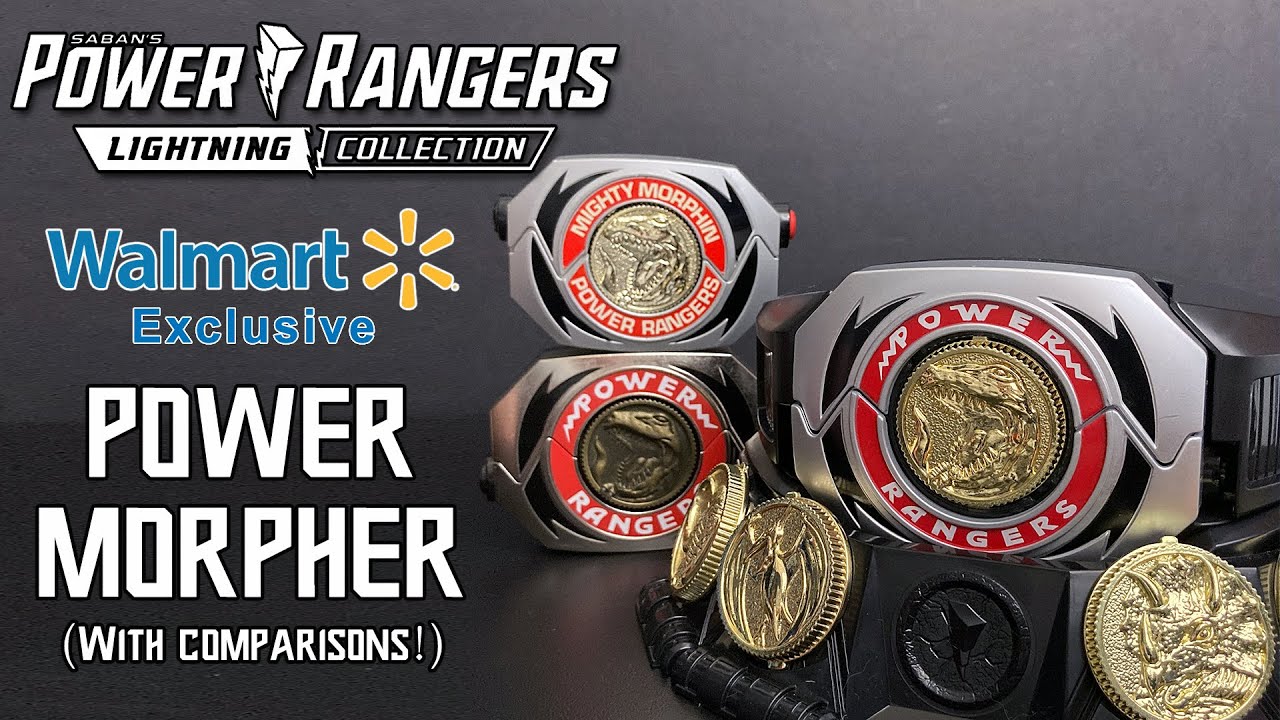 Коллекция Power Rangers Lightning Power Morpher (со сравнениями!)