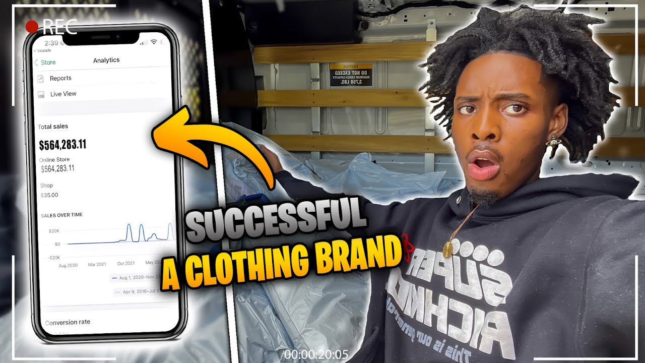 How I Started A 100K Clothing Brand In Under 2 Weeks💰📦
