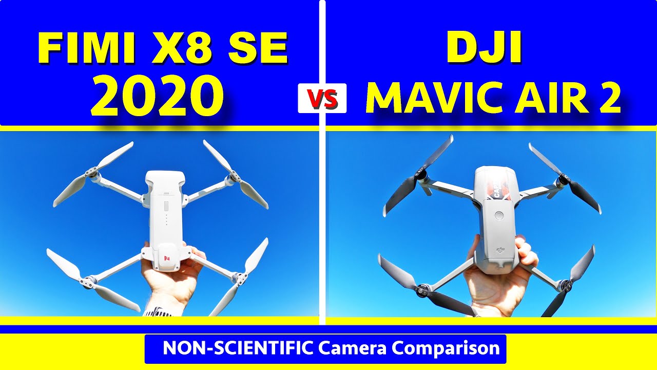 Camera Comparison - DJI Mavic Air 2 vs FIMI X8 SE 2020 - Non-scientific camera comparison