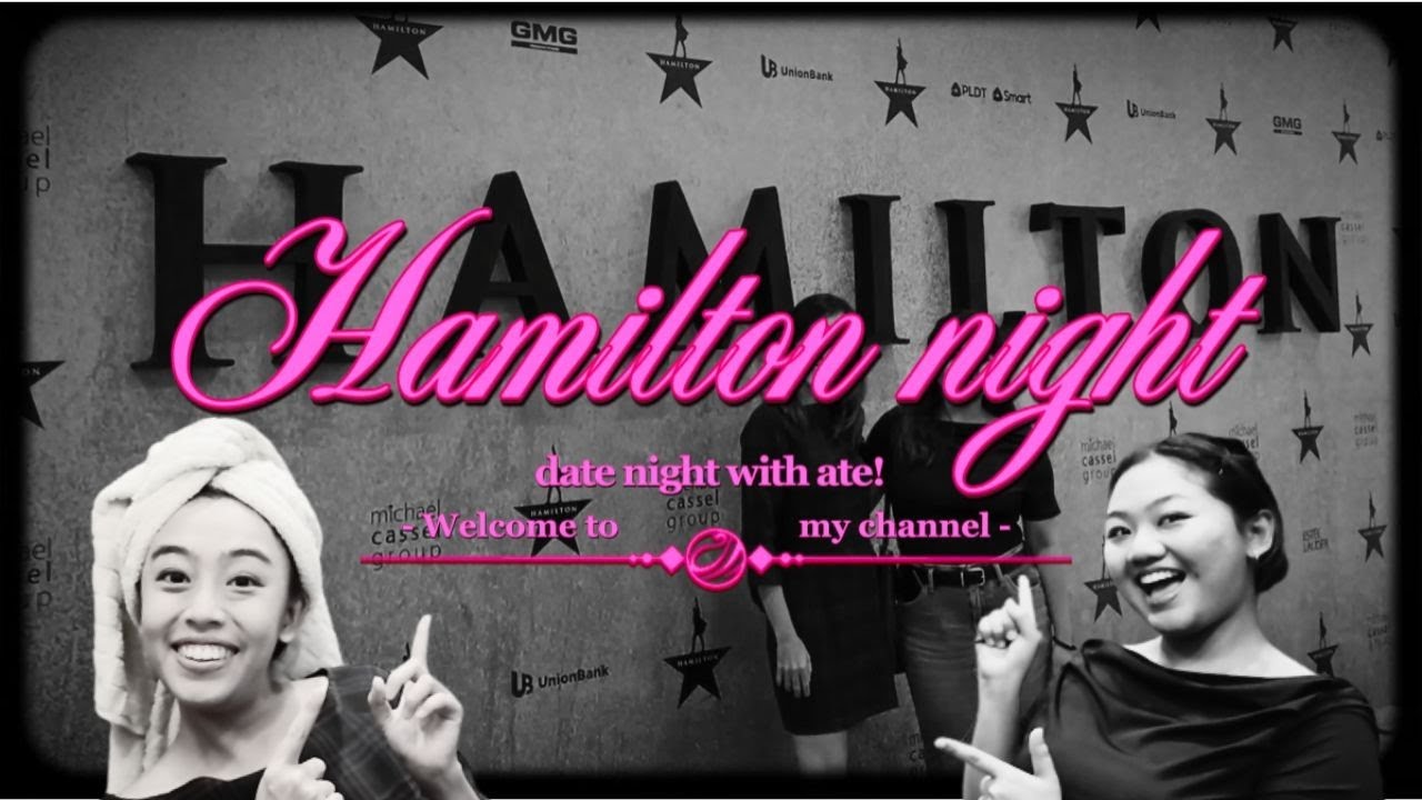 My Hamilton Broadway musical experience! 💃🏽🎭🎶 (Manila, Ph)