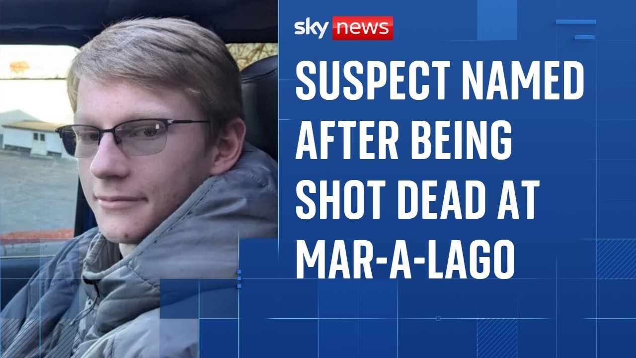 Suspected gunman identified after being shot dead at Trump's Florida estate