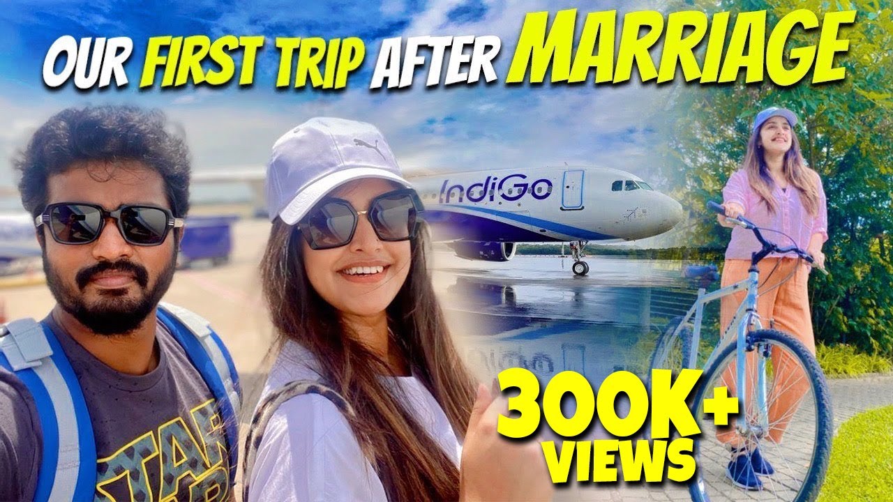 First Trip After Marriage😍 உண்மைய சொல்லாத Shreya😂😷 | Sidhu & Shreya