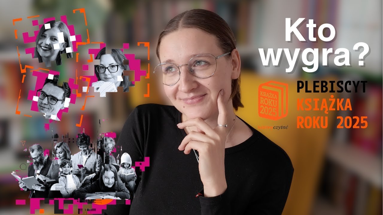 Kto tym razem zostanie człowiekiem książki? | Plebiscyt LubimyCzytać.pl 2025