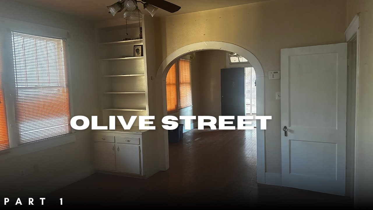 Olive Street Pt. 1 | 60 Year Old Historic Renovation | #realestatemotivated