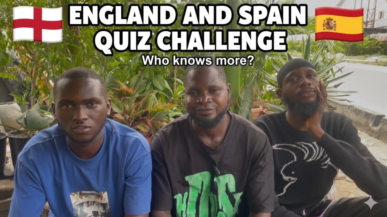 England and Spain quiz challenge