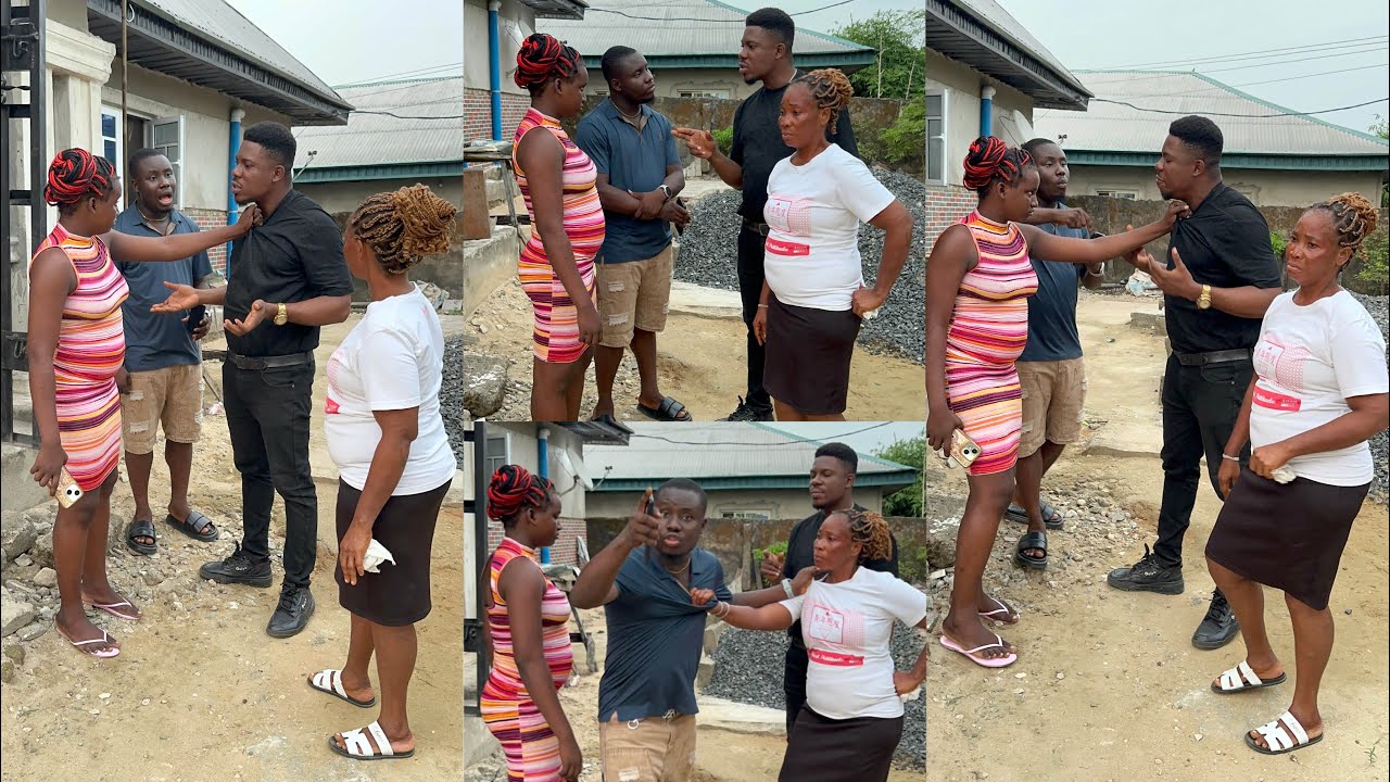 Must watch: Man that return from south Africa want to force Joy to Marry him as he want to train her
