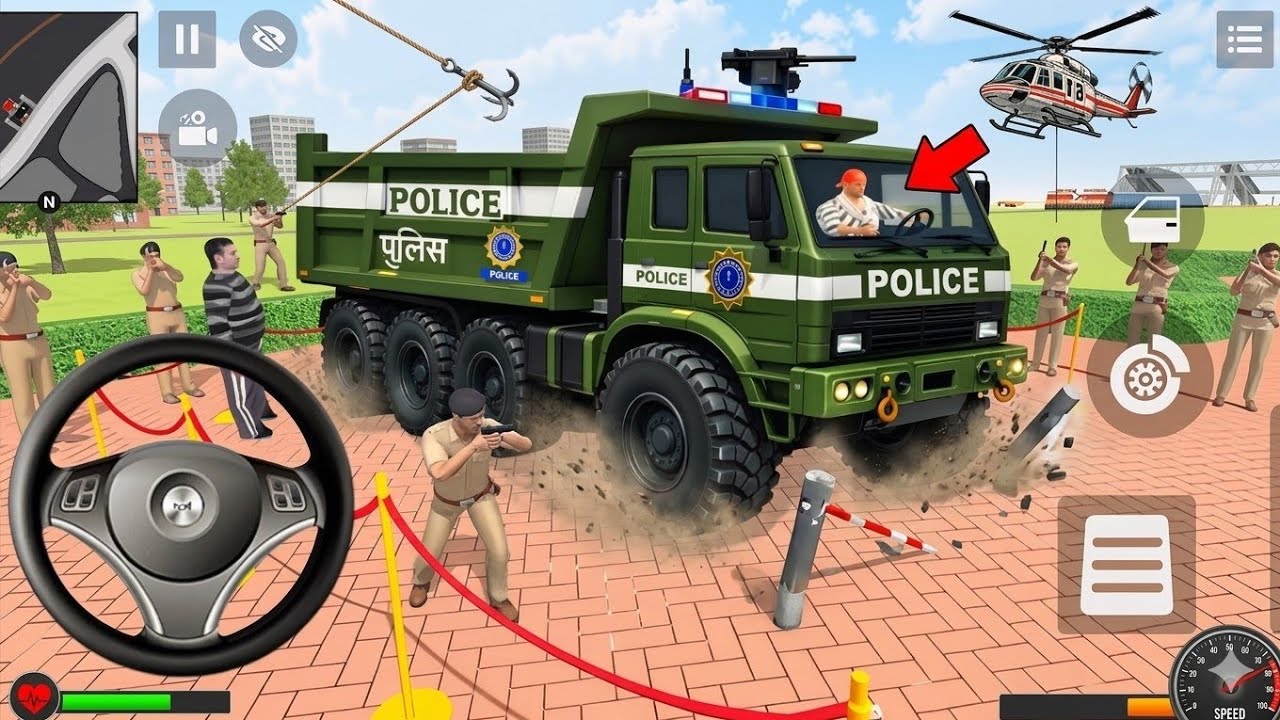 🤑Indian Thift Auto Simulator🤩Indian Showroom Purchase😯Modified Lexriy New Police DumperAnd Bike🥳Game