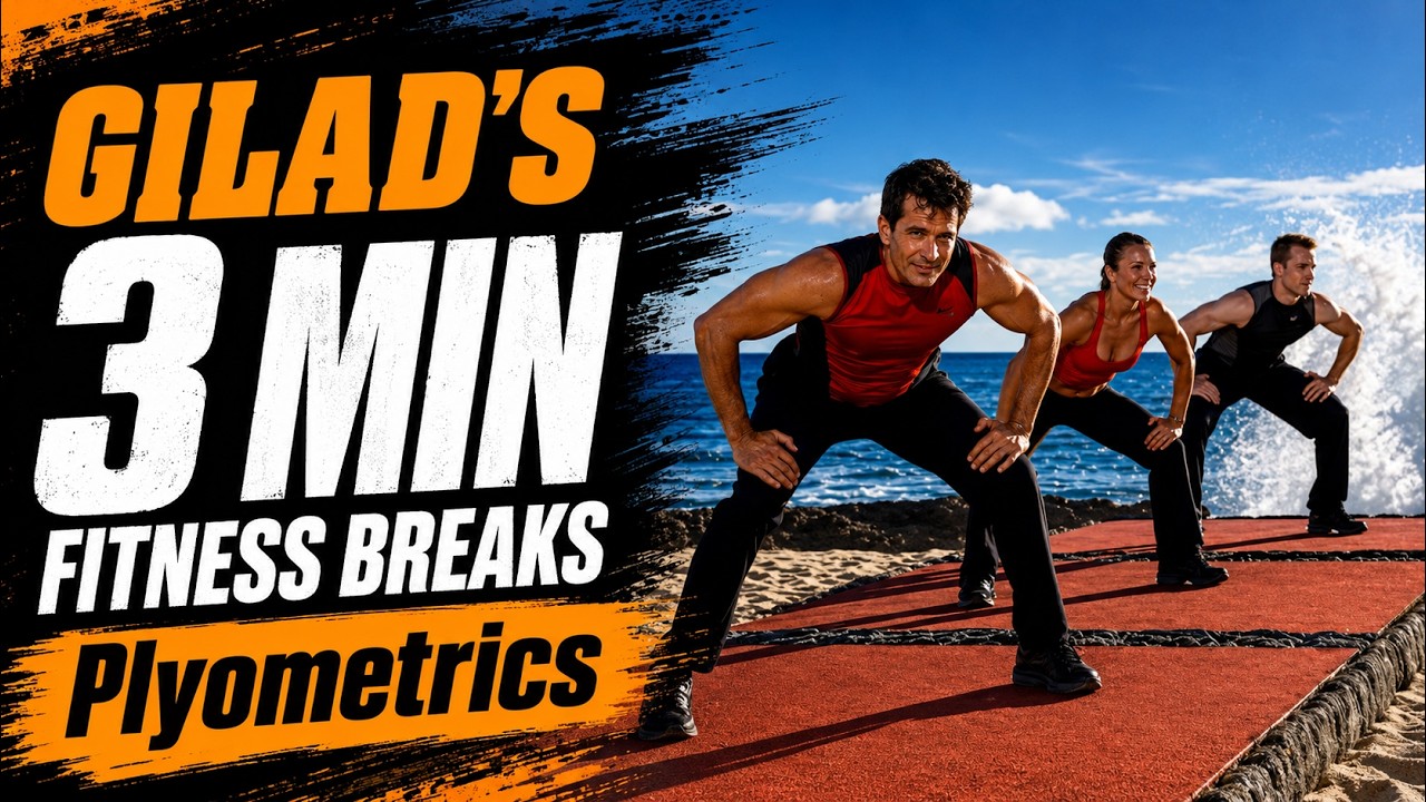 Gilad's 3 Min Fitness Breaks - Plyometrics