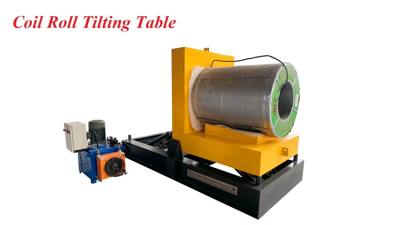 Coil Roll Tilting Table