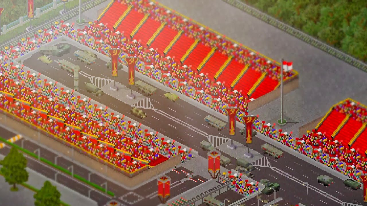 watch the national army parade in theotown