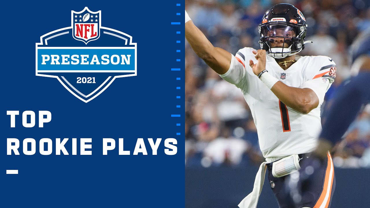 Top Plays by Rookies in 2021 Preseason | Preseason 2021 NFL Game Highlights