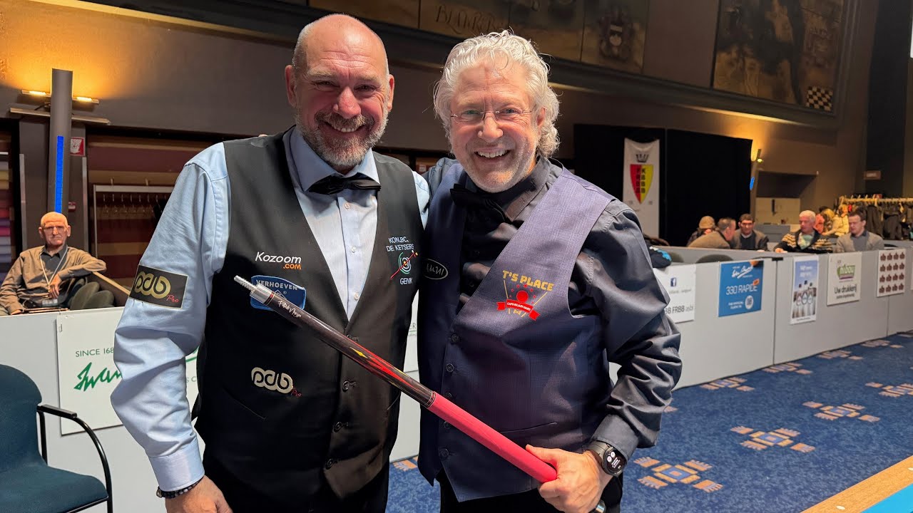 2025 Belgian Championships Multi-Discipline -  1CUSHION - Patrick NIESSEN vs Peter DE BACKER