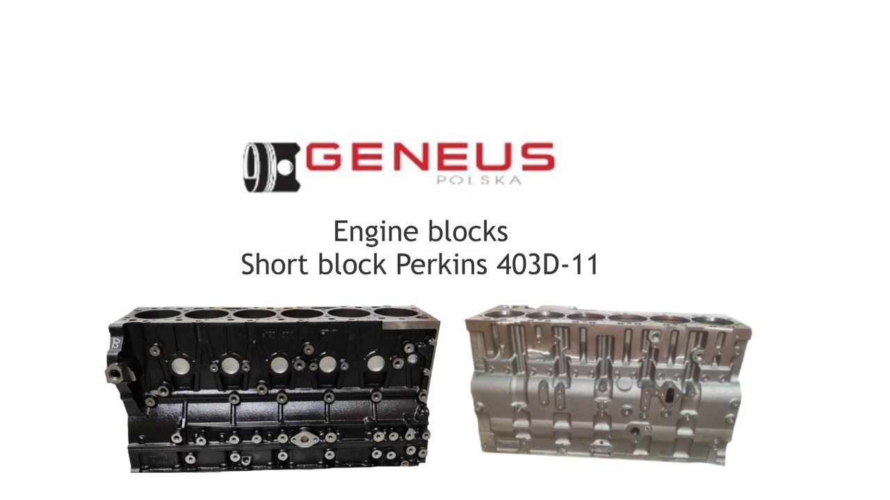 ENGINE BLOCKS, SHORT BLOCK