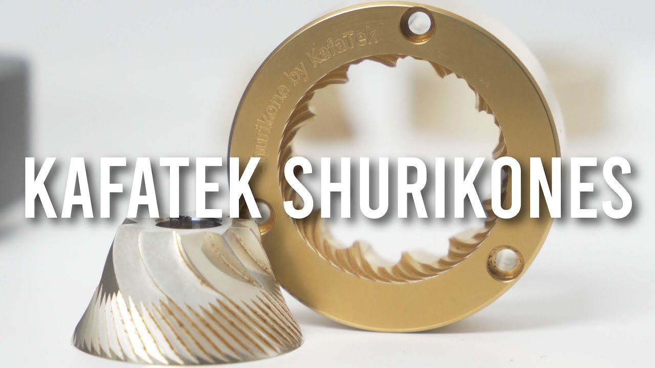 Kafatek Shurikones - My Favorite Conical Burr!
