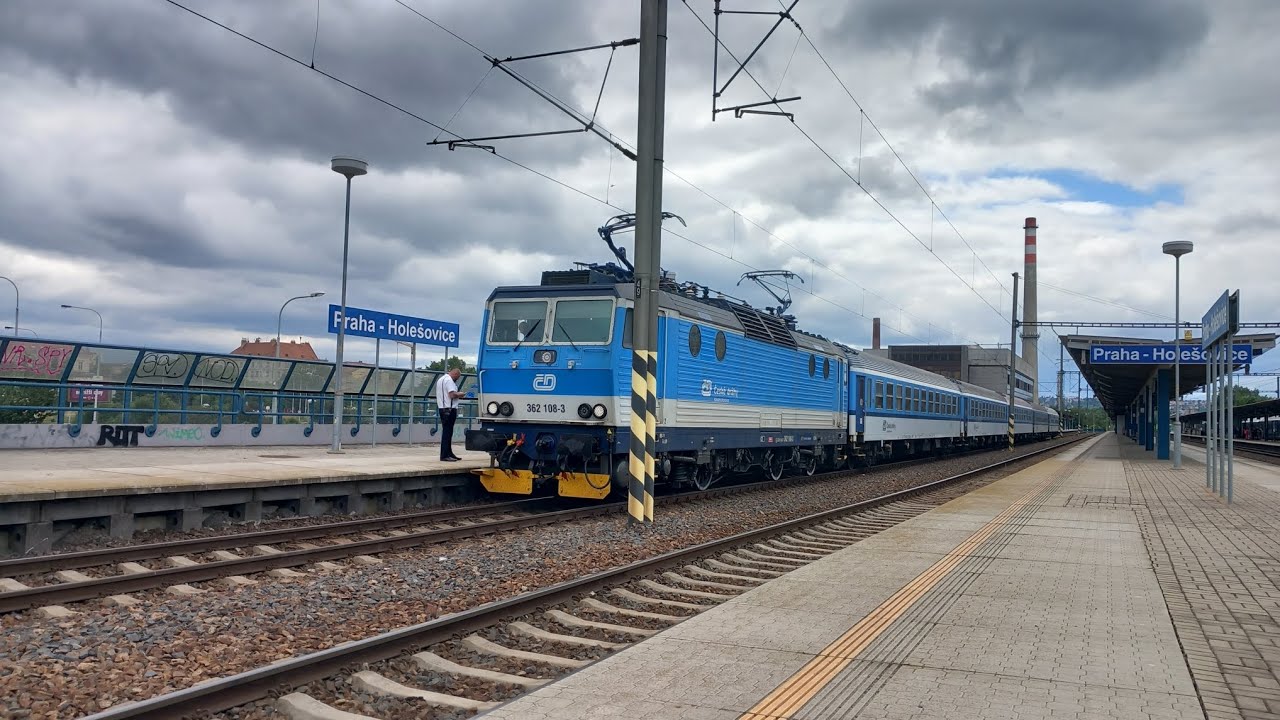 Vlaky Praha - Holešovice #1 | 23.6.2023