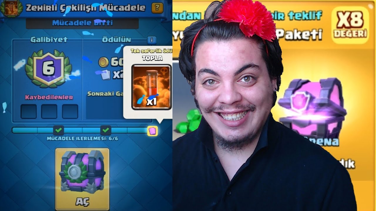 BOL SÜRPRİZLİ!! BUGLU ZEHİR MÜCADELESİ Clash Royale