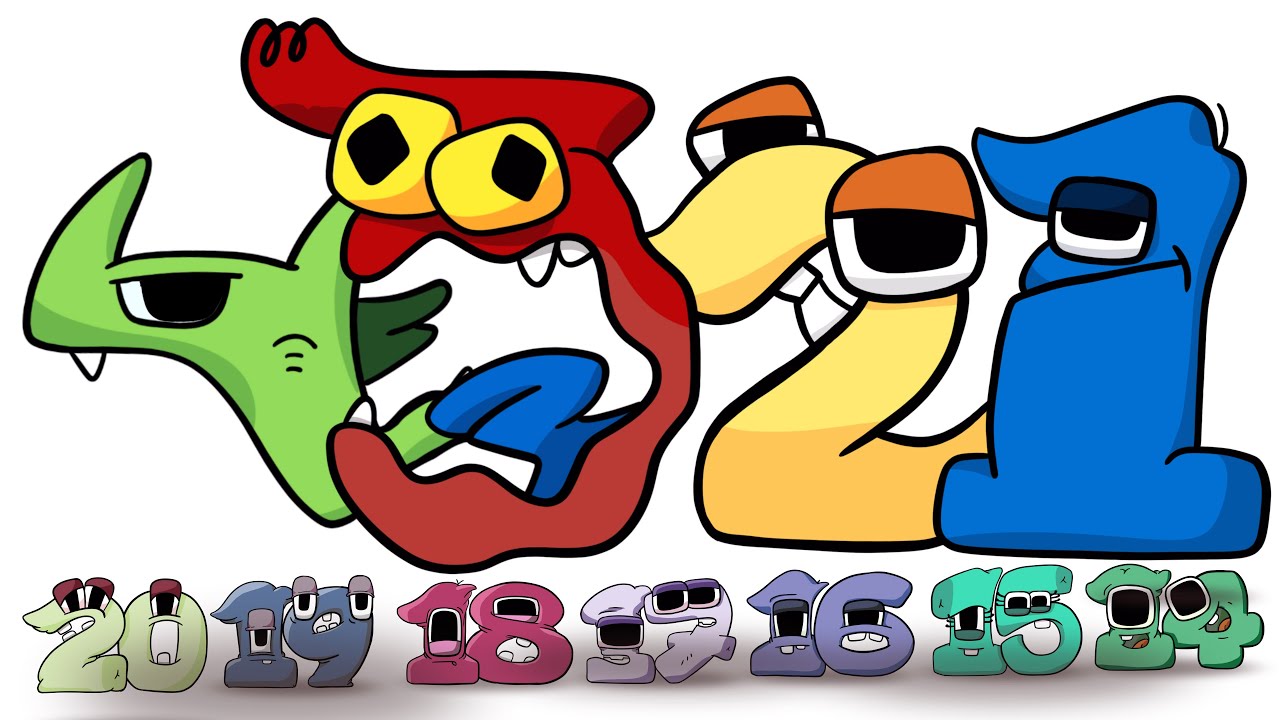 New All Number Lore Chart in Reverse Updated 3, 2, 1
