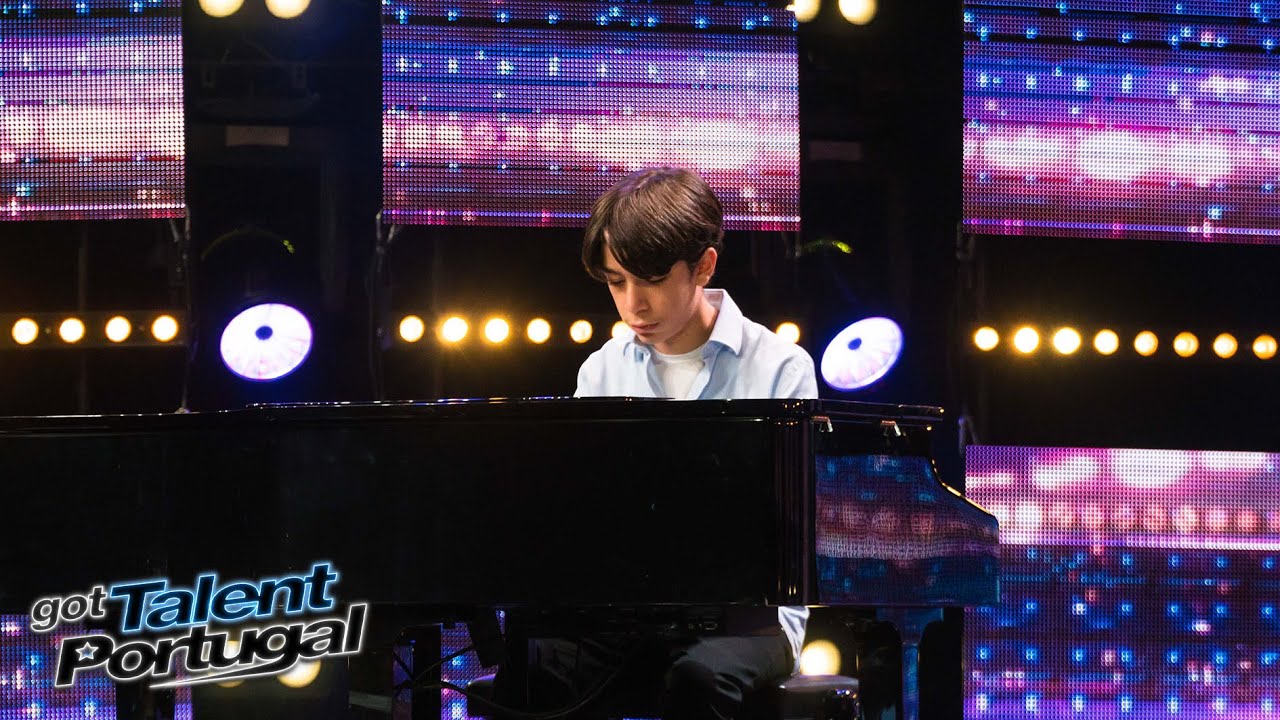 Júlio Salgueiro, o pianista que improvisou na audição! | Got Talent Portugal 2022