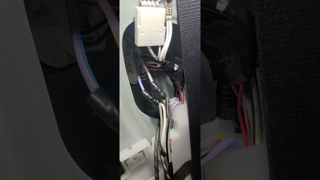 2021 Toyota Camry xse speaker wire colors for high to low level converter installation.
