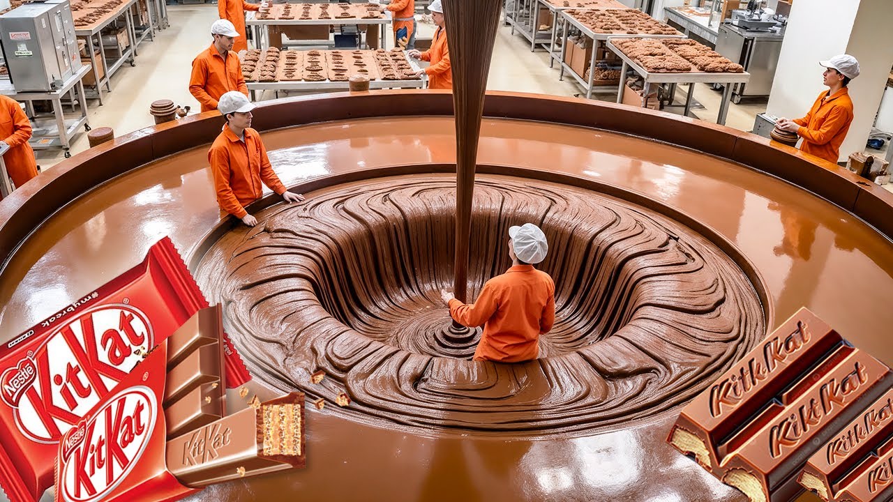 Behind the Scenes | How KitKat Bars Are Made | From Cocoa to Crunch | The Decode Lab