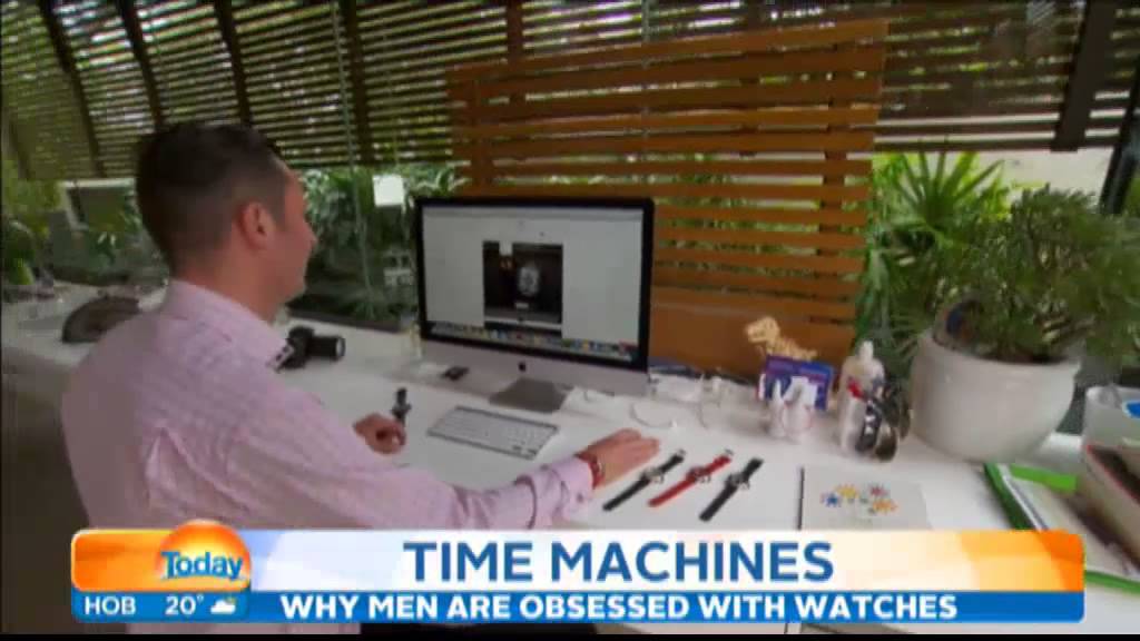 Bausele Australia - Featured In 'The Male Watch Obsession' by Channel Nine's TODAY Show