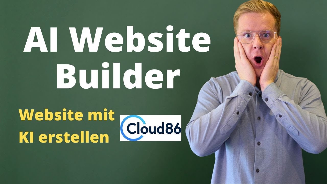 AI Website Builder - In Minuten mit Cloud86 zur fertigen Website
