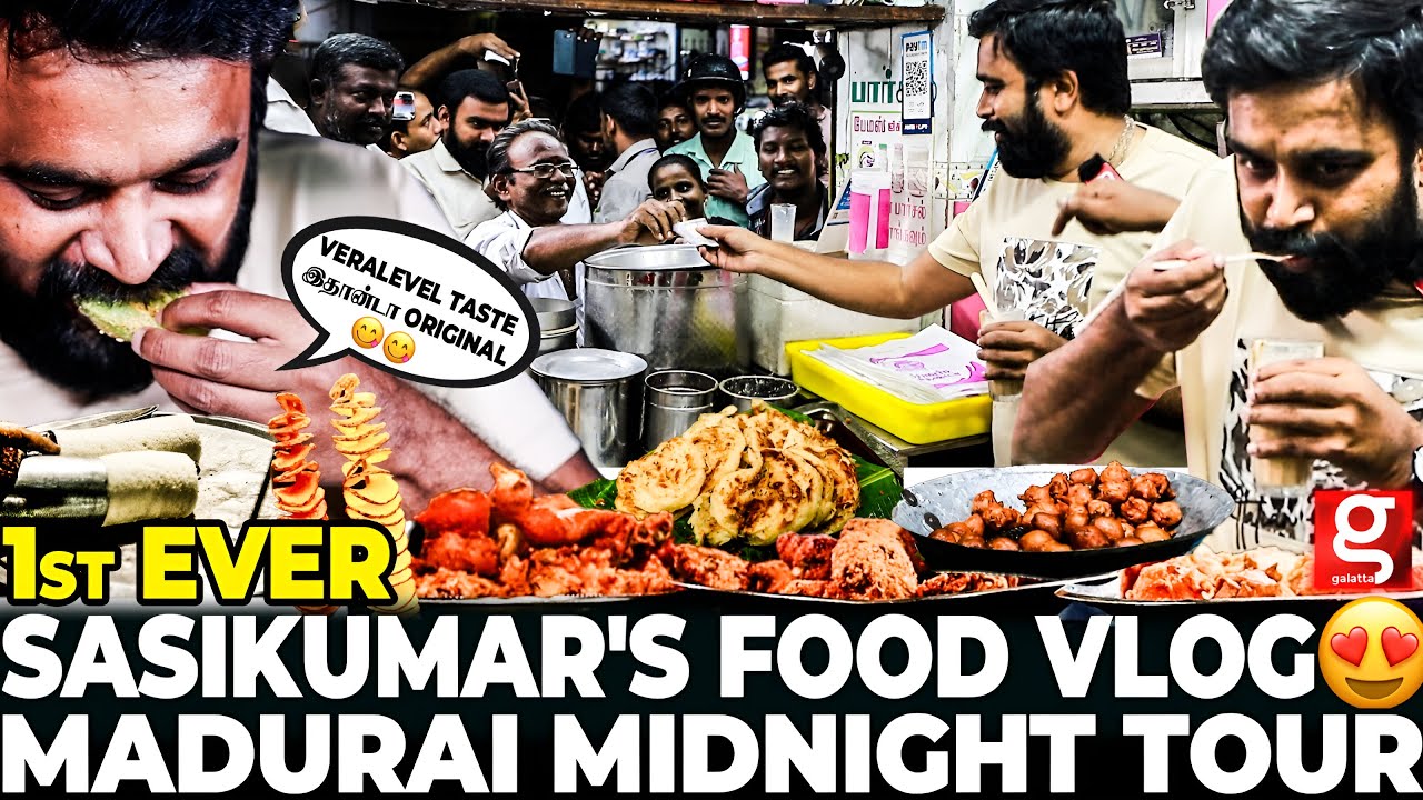 Jigarthanda வியாபாரியாக மாறிய Sasikumar 😍 Chennai-ய விட Madurai தான்..😋 Original மதுரைக்காரன் டா🔥