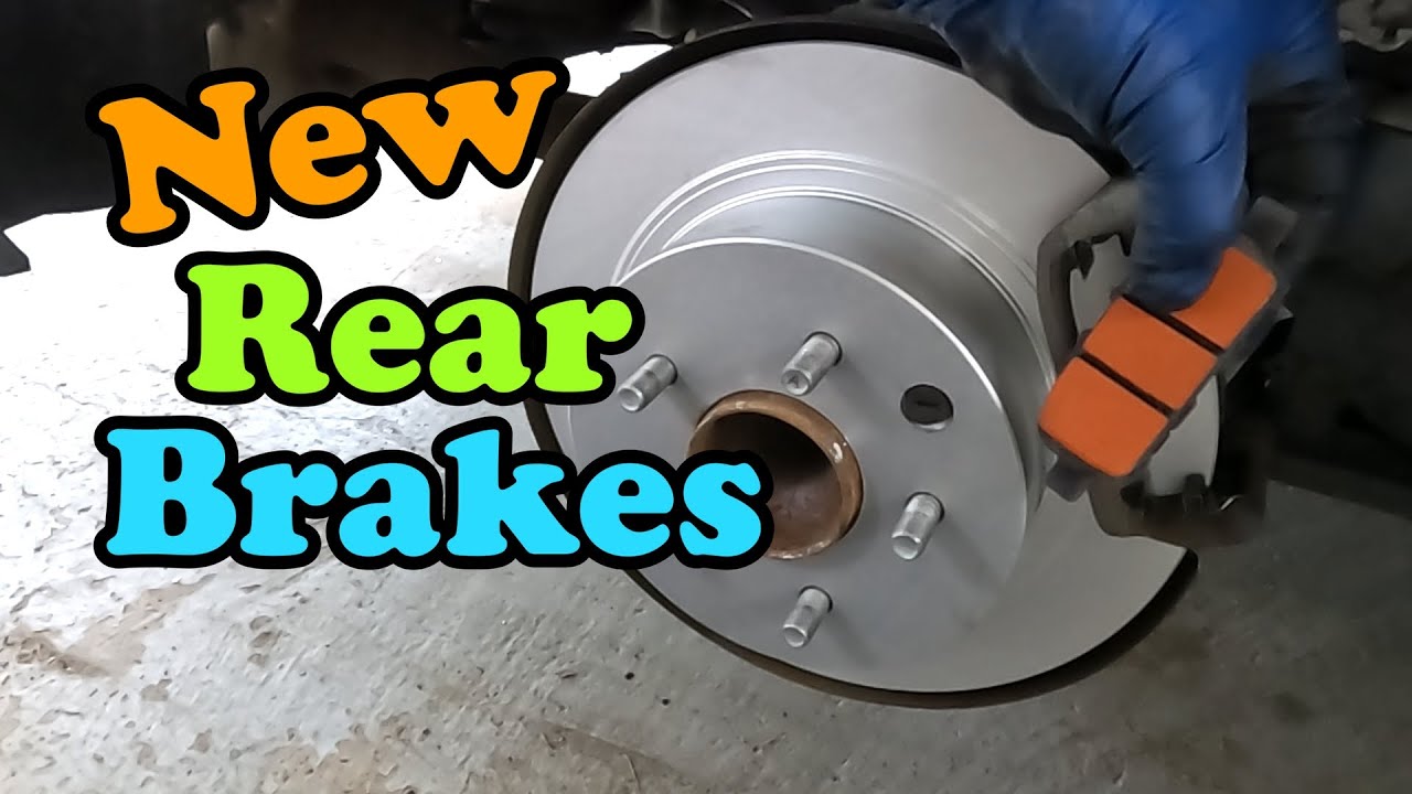 2013-2018 Nissan Altima Rear Brakes Pads and Rotors Replacement How To DIY