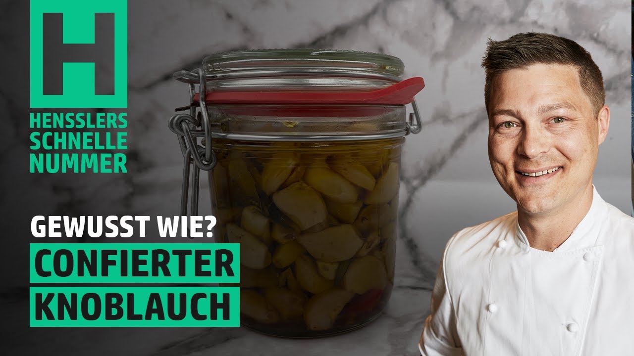 Schnelles Confierter Knoblauch Rezept von Steffen Henssler