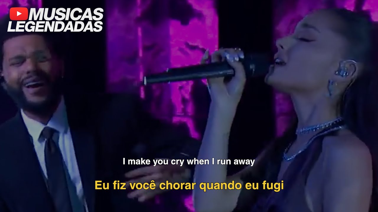 (Ao vivo) The Weeknd & Ariana Grande - Save Your Tears (Legendado | Lyrics + Tradu&ccedil;&atilde;o)