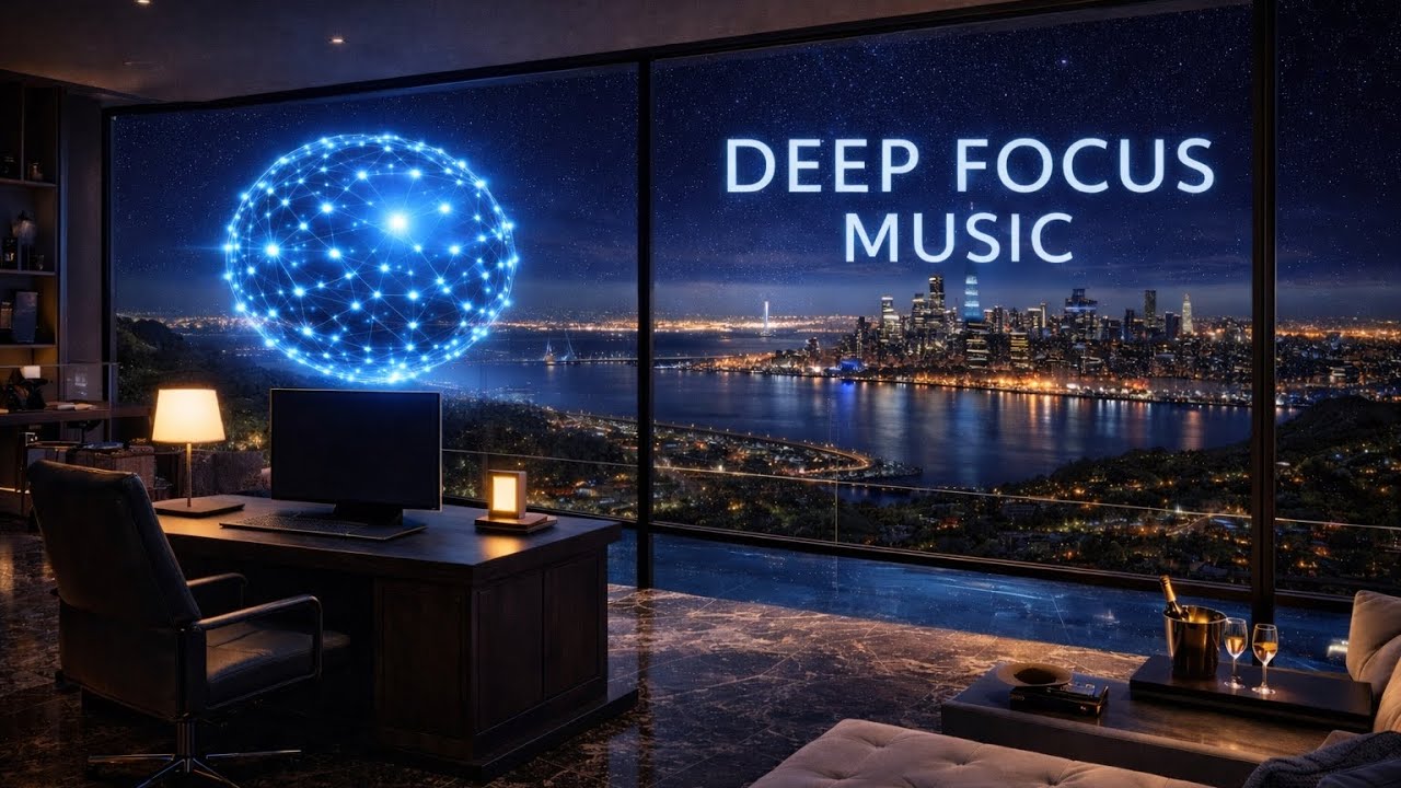 Deep Focus Music for Peak Productivity — 2 Hour Flow State for Coding, Studying, and Creative Work