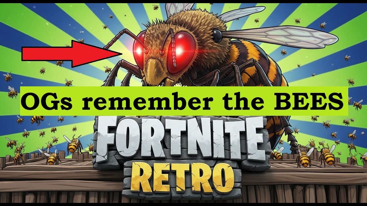 🎮 Only OGs Remember Bee Swarms in Fortnite! 🐝🔥