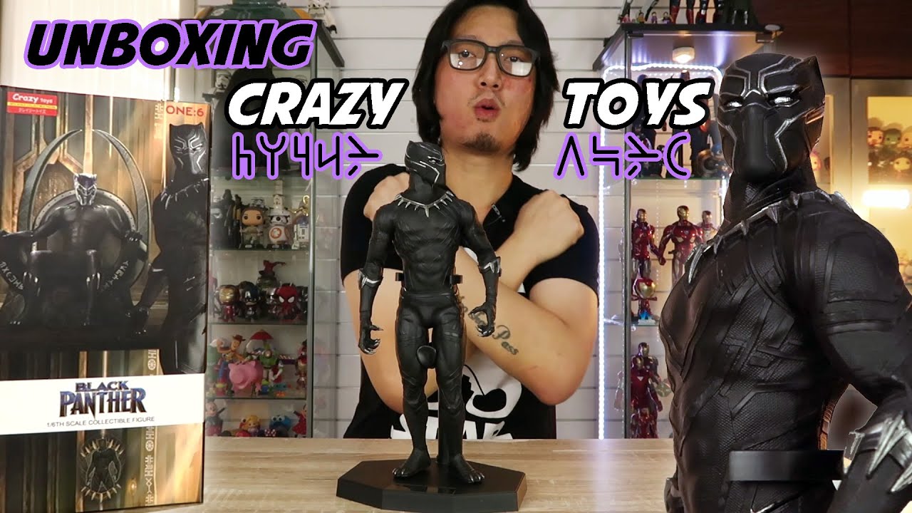WAKANDA FOREVER!!! CRAZY TOYS BLACK PANTHER REVIEW & UNBOXING