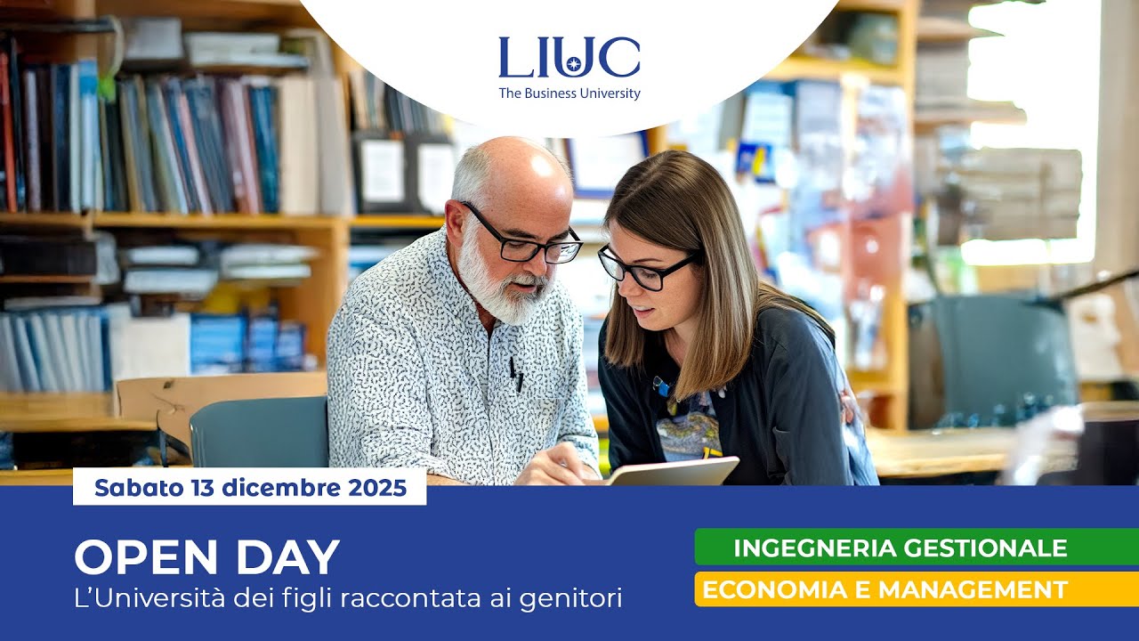 L’Università dei figli raccontata ai genitori | Open Day Triennale - 13 dicembre 2025