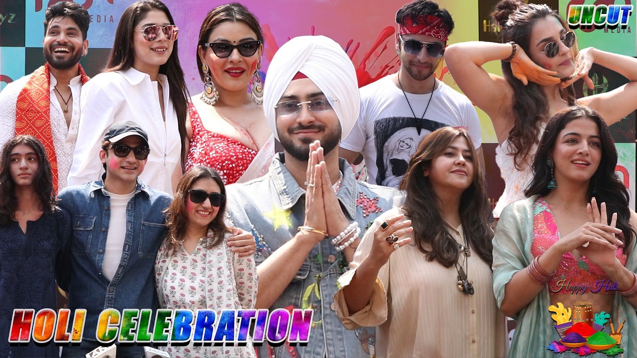 Rangon Mai Doobe Celebs Shiv Thackeray, Rohan Preet,Ekta Kapoor many more | HOLI | VIRAL TV