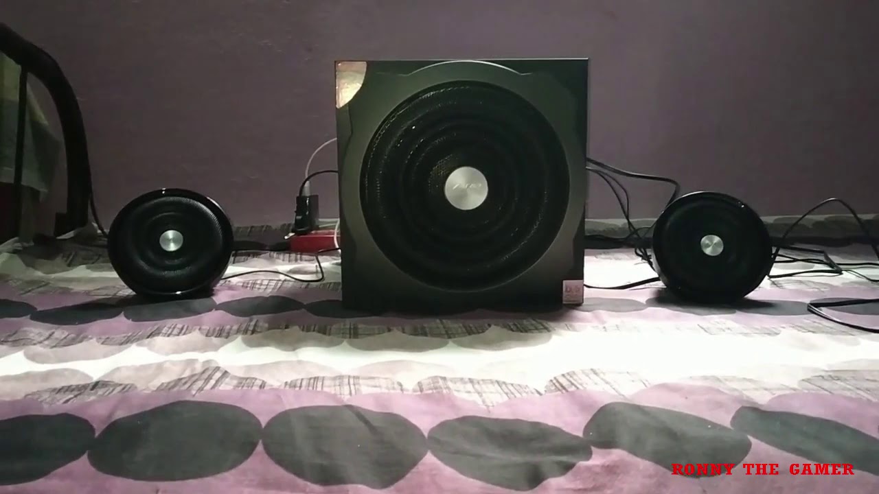 F and D A510 Speakers/Home Theater Sound Test |  F&D A510 sound test. Budget Home Theater under 2500