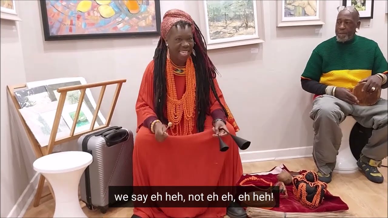 Wise Old Oba of Benin by Akuba, Hikayetna Storytelling Festival W3 Gallery 2024