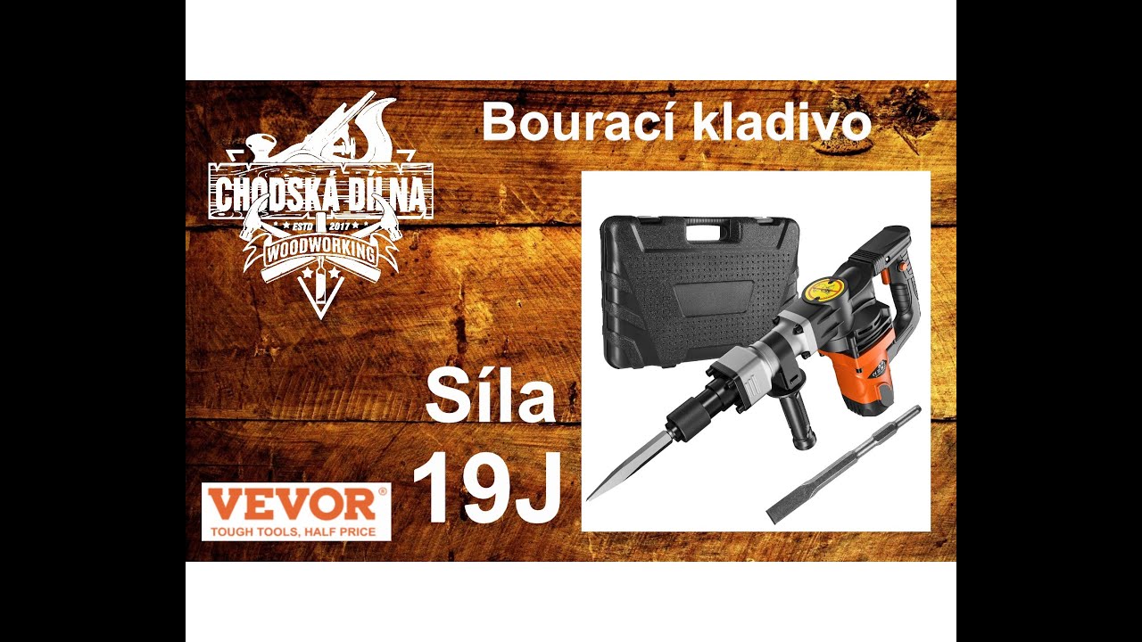 VEVOR - JH-0840 Bourací kladivo