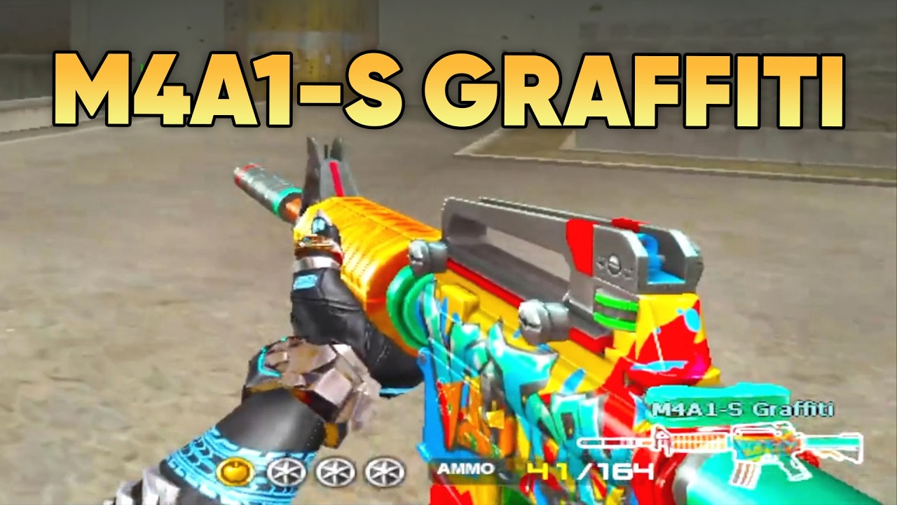 Đầu năm bị kêu xài... chuột độ | M4A1-S Graffiti
