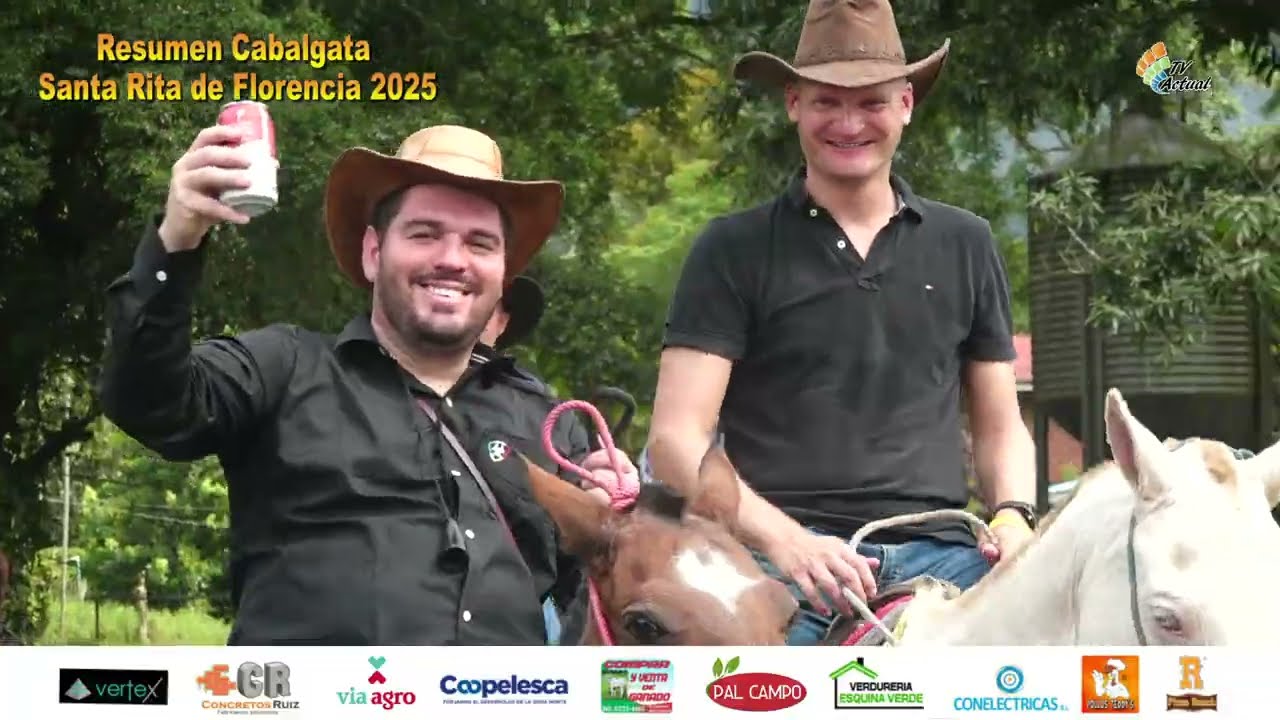 Resumen Cabalgata Santa Rita de Florencia, San Carlos 2025