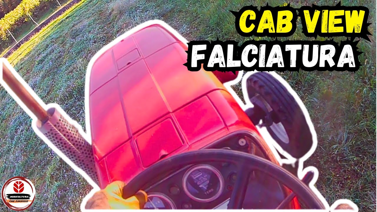 CAB VIEW Falciatura erba medica | #01 Barra falciante Maschio Gaspardo