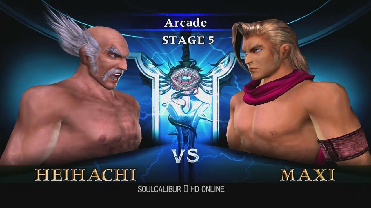 SoulCalibur 2 HD Arcade Mode Heihachi