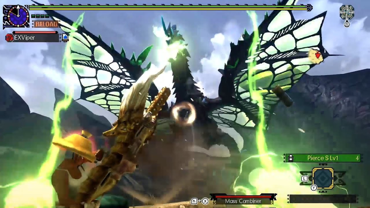 [MHGU/MHXX] EX Boltreaver Astalos 6'53