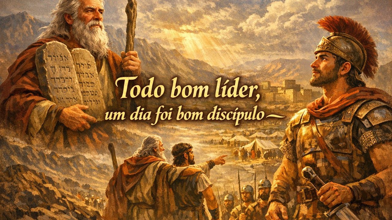 Para ser um bom líder! você tem que ser um bom discípulo