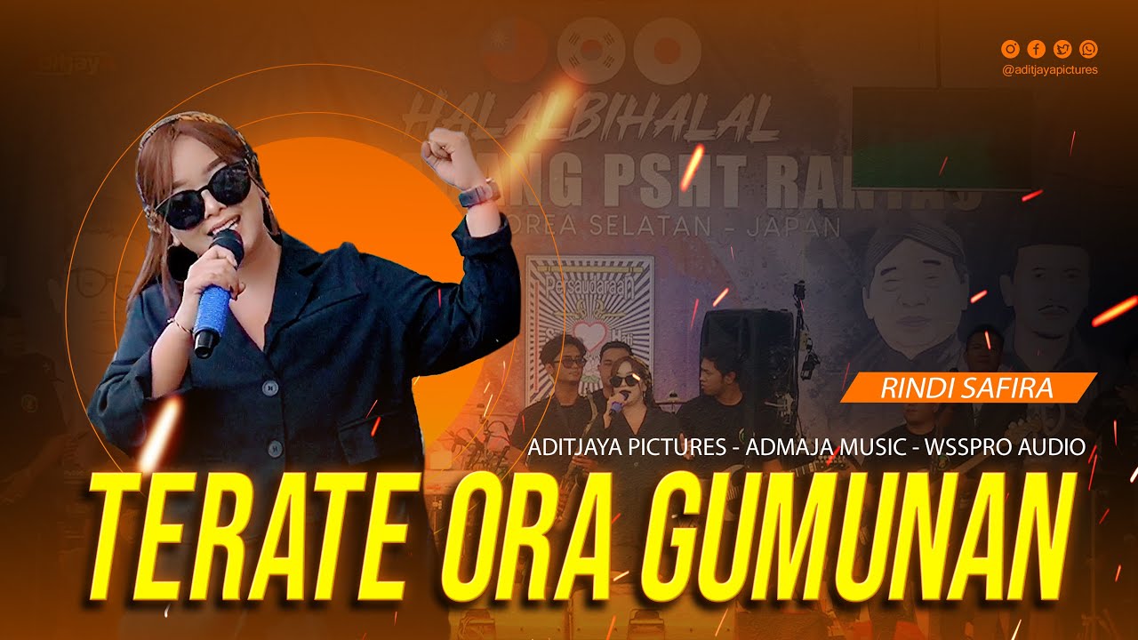 TERATE ORA GUMUNAN - RINDI SAFIRA | ADMAJA MUSIC - WSSPRO AUDIO ( SEPIRO GEDENE SENGSORO )