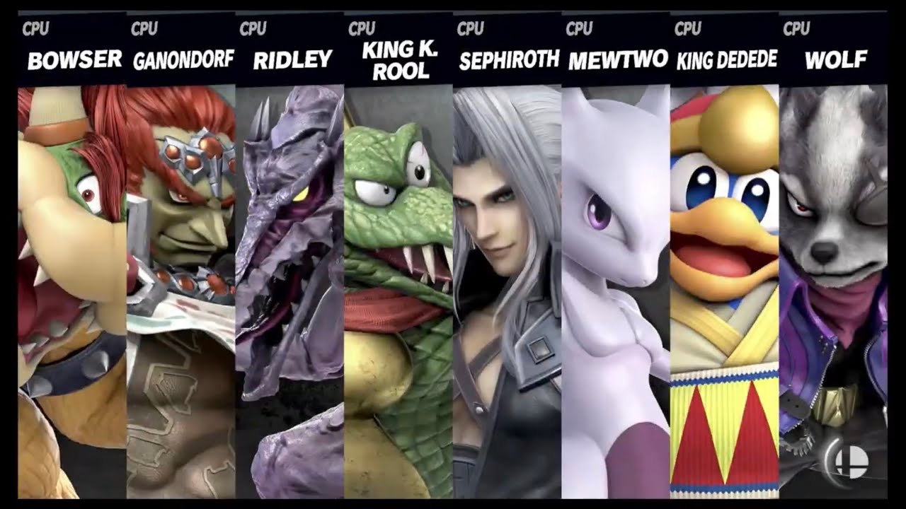 Super Smash Bros. Ultimate - Villain Elimination Tournament Round 2