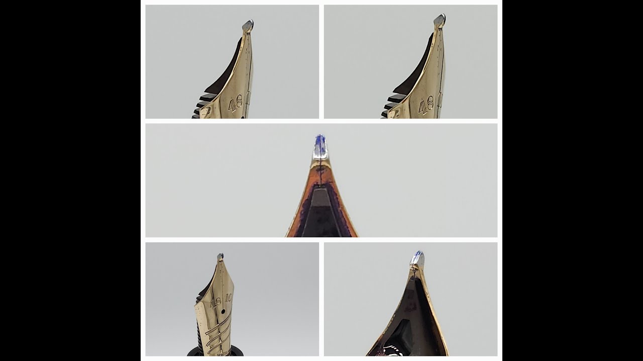Montblanc Meisterstuck Curved Nib Calligraphy Special Edition